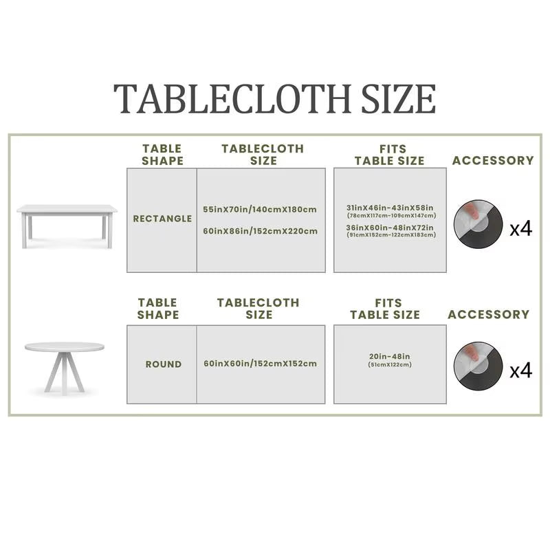 Gnizama Autumn Decoration Fall Thanksgiving Rectangular round Tablecloth, Squirrel Pumpkin Maple Leaf Pattern Design,