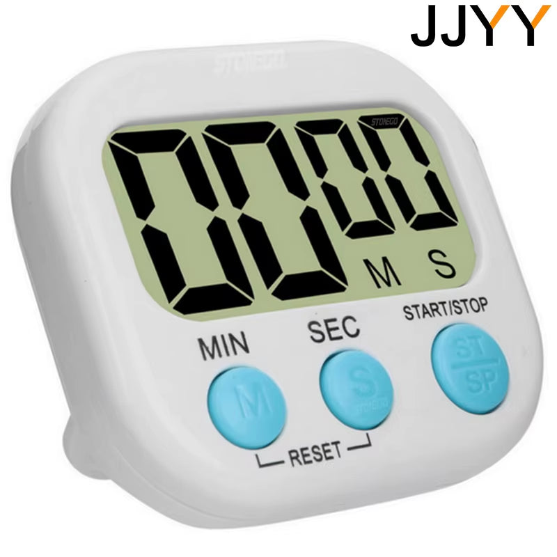 LCD Digital Kitchen Timer Magnetic Cooking Large Count down up Clear Loud Alarm Home Kitchen Accessories