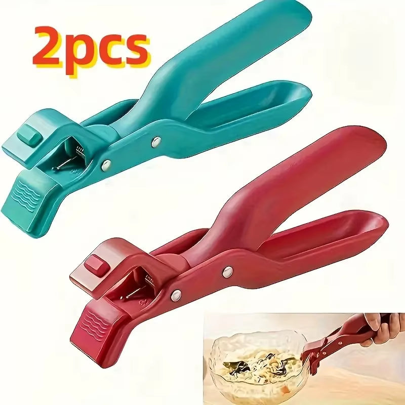 2-Pack Heat-Resistant Grippers - Thanksgiving Roast Pan Handlers & Holiday Oven Safety Mitts