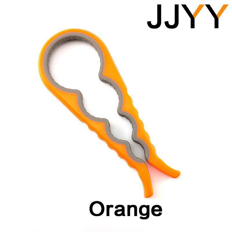 JJYY Multi-Functional Home Kitchen Can Opener Non-Slip Twist Bottle Opener Lid Opening Tool Kitchen Supplies