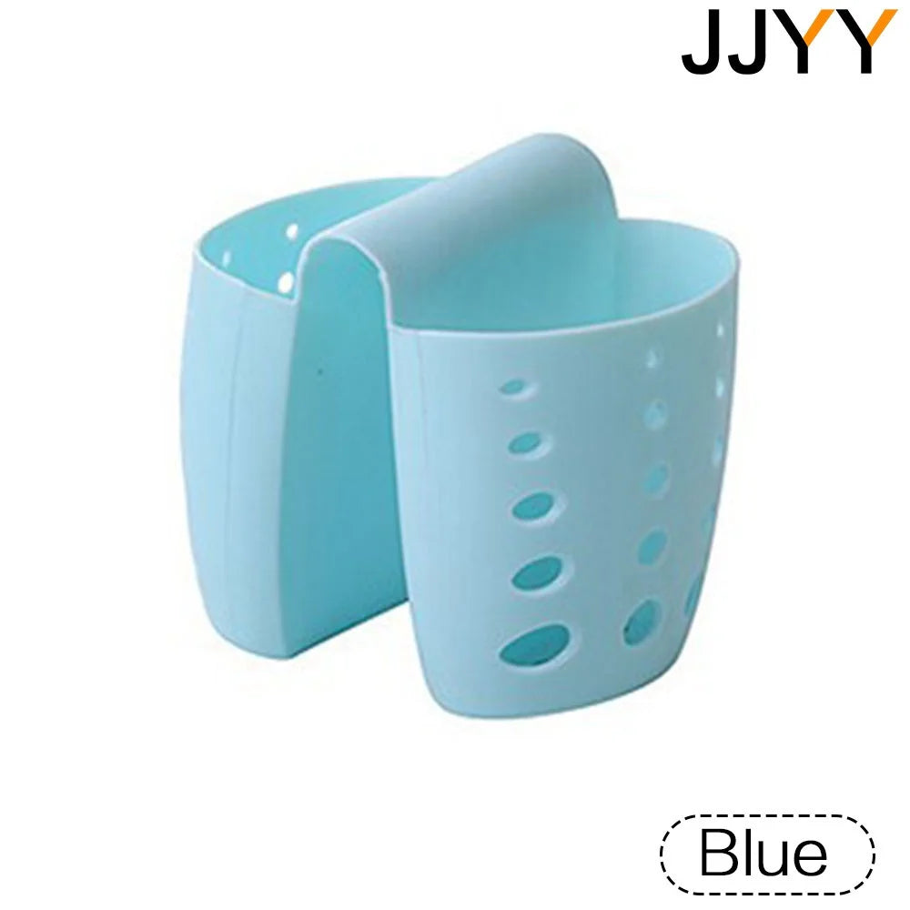 Kitchen Tools Kitchen Sink Saddle Style Double Silicone Sponge Holder Sink Rack Storage Organizer Soap Kitchen