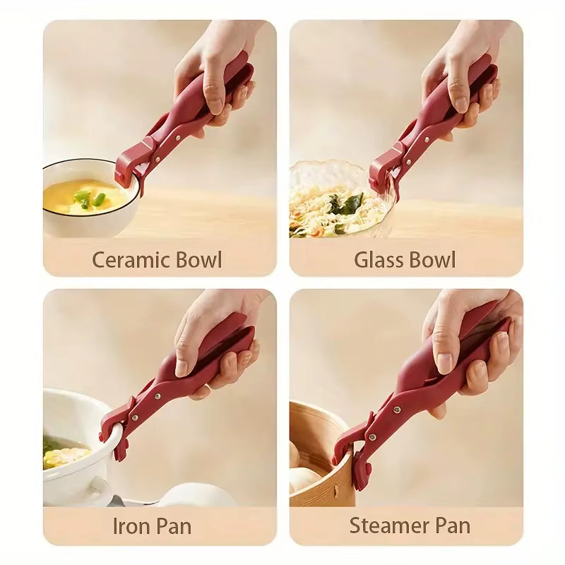 2-Pack Heat-Resistant Grippers - Thanksgiving Roast Pan Handlers & Holiday Oven Safety Mitts