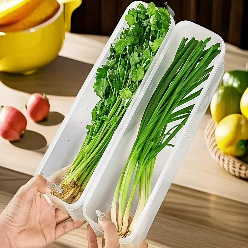 Refrigerator Fresh-Keeping Storage Box, Fresh-Keeping Artifact,Small Food Preservation Boxes,Transparent Sealed Storage Box