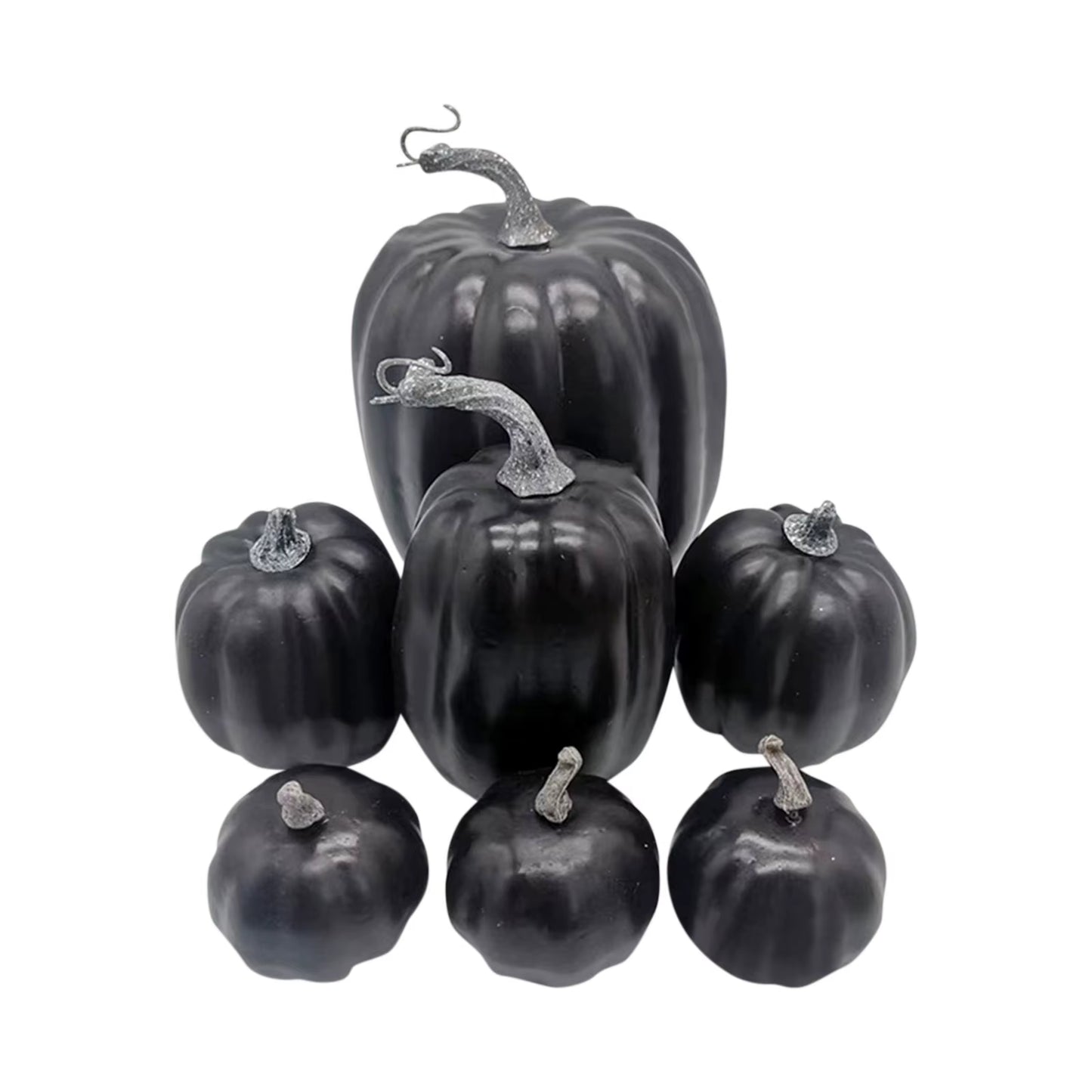 Artificial Pumpkins Assorted Fake Simulation Pumpkin for Halloween Thanksgiving Party Home Decoration DIY Halloween Props
