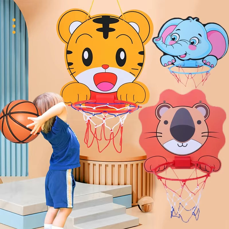 Mini Basketball Hoop Indoor Garden Toys Montessoriboy Basketball Outdoor Sport Games Toys for Kids Baby Toys Children Toys
