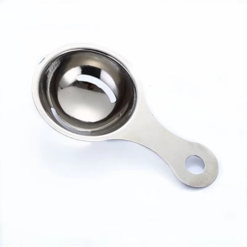 Egg Yolk Separator Stainless Steel Eggs White Filter Kitchen Gadgets Separating Funnel Spoon Divider Kitchen Utensils