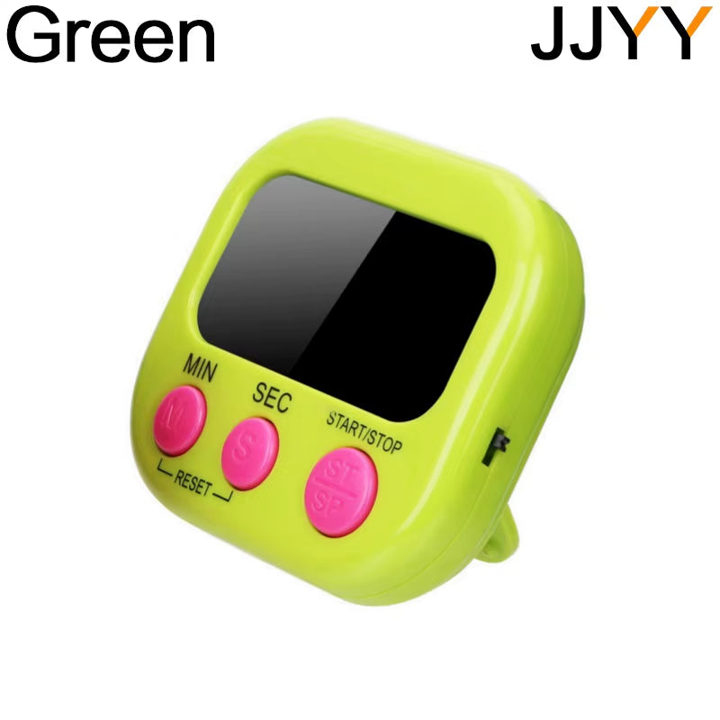 LCD Digital Kitchen Timer Magnetic Cooking Large Count down up Clear Loud Alarm Home Kitchen Accessories