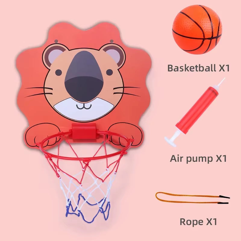 Mini Basketball Hoop Indoor Garden Toys Montessoriboy Basketball Outdoor Sport Games Toys for Kids Baby Toys Children Toys