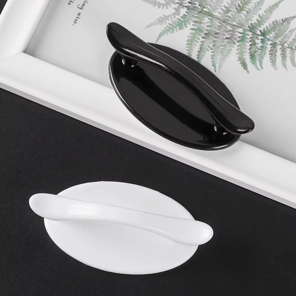 Self-Adhesive Wardrobe Pulls Handle Modern Minimalist Paste Door Handles Window Cabinet Drawer Knob Furniture Hardware