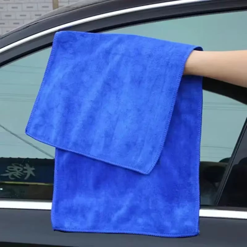 Microfiber Cleaning Cloths Lint Free Microfiber Cleaning Towel Cloths Reusable Cleaning Towelsthickened Absorbent Car Wash Towel