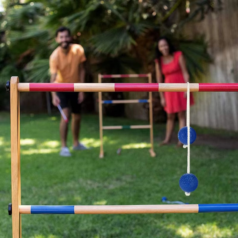 Ladder Ball Game Set Golf Toss Game Backyard Toys Backyard Games Lawn Games G99D