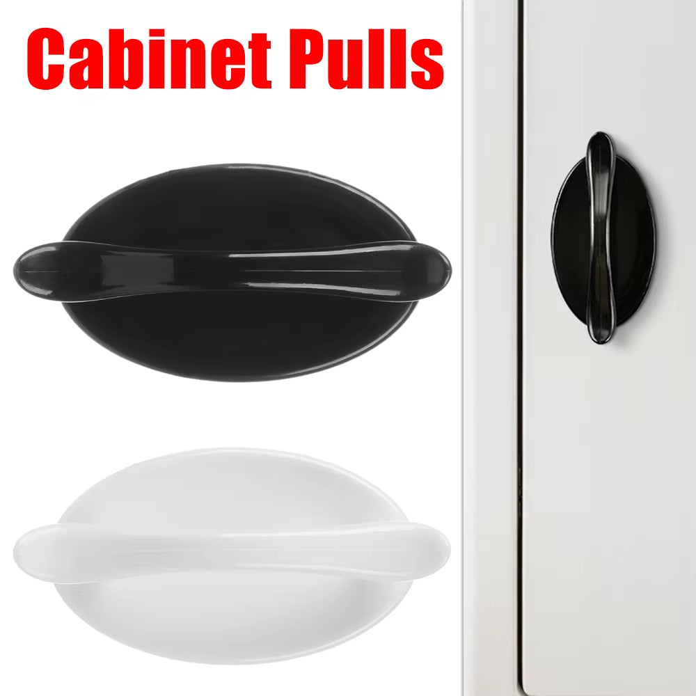 Self-Adhesive Wardrobe Pulls Handle Modern Minimalist Paste Door Handles Window Cabinet Drawer Knob Furniture Hardware