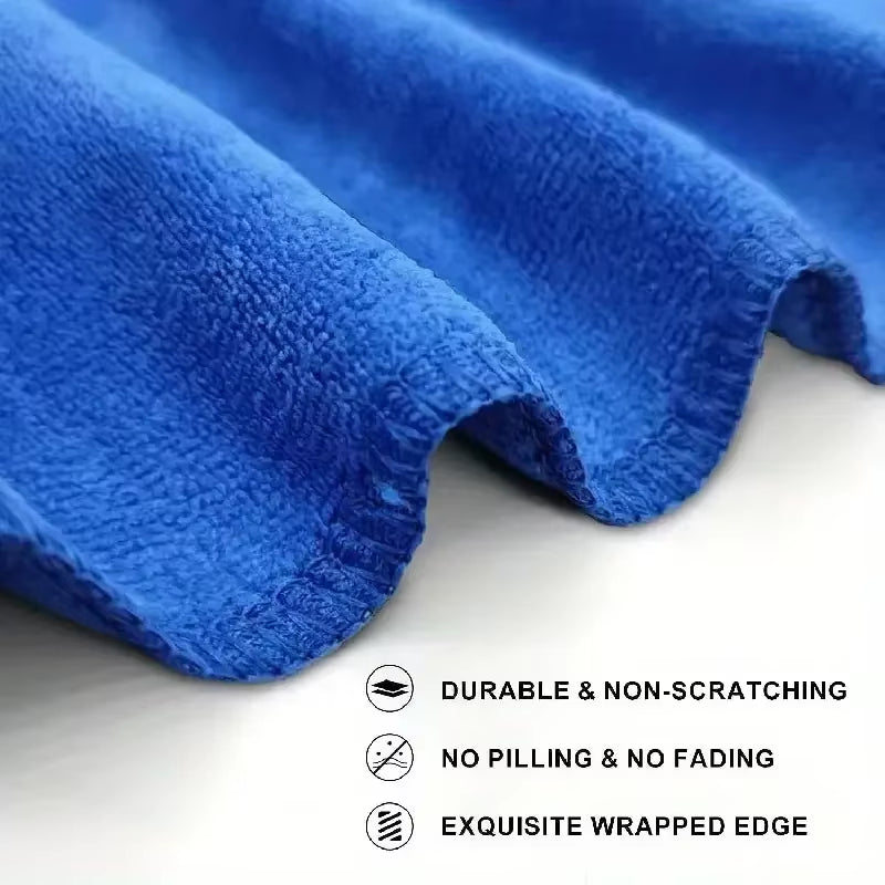 Microfiber Cleaning Cloths Lint Free Microfiber Cleaning Towel Cloths Reusable Cleaning Towelsthickened Absorbent Car Wash Towel