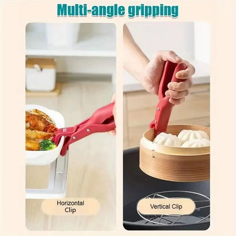 2-Pack Heat-Resistant Grippers - Thanksgiving Roast Pan Handlers & Holiday Oven Safety Mitts