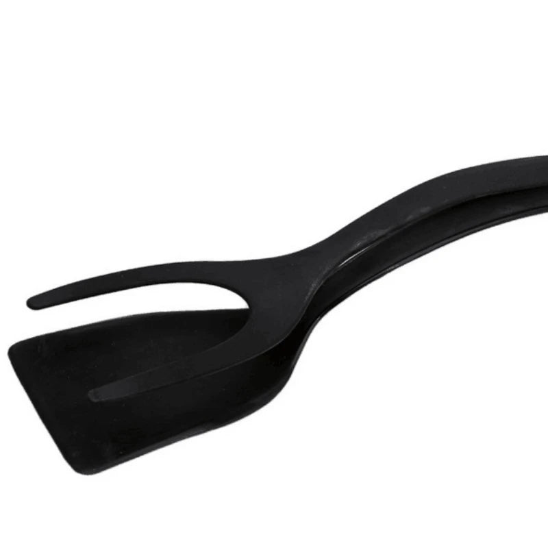 2-In-1 Kitchen Accessories Kitchen Gadget Sets Omelette Spatula Kitchen Silicone Spatula for Toast Pancake Egg Flip Tongs Cocina