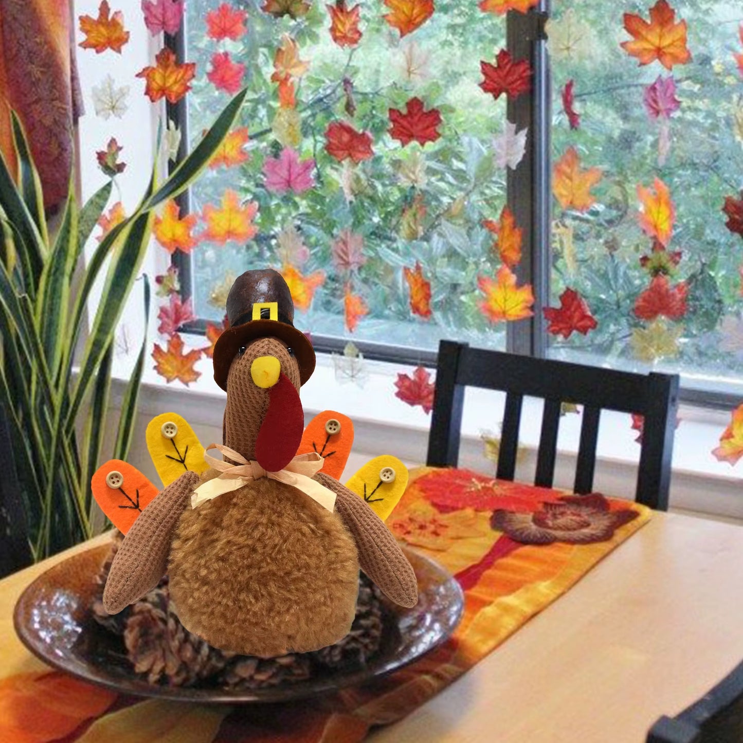 Thanksgiving Decorations Turkey Ornaments Handmade Turkey Figurines Figurines Harvest Festival Autumn Decorations