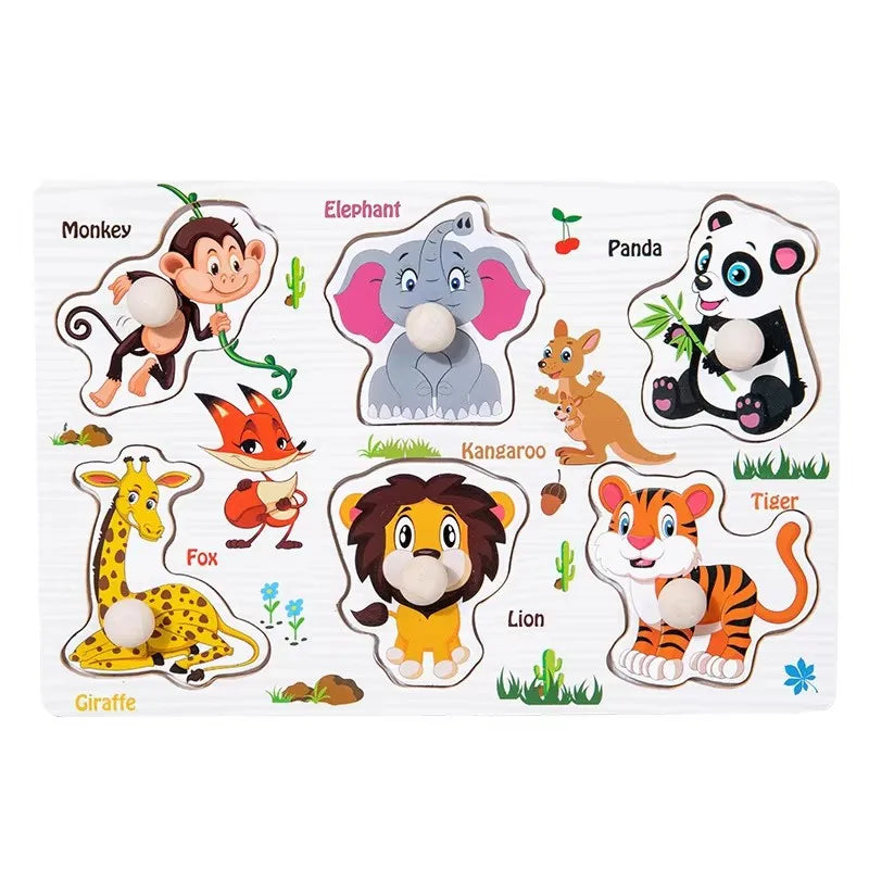 Stacking Puzzle Game Blocks Educational Toy for Kids Montessori Wooden Shape Sorting Puzzle Sensory Toys Developmental 1 2 3 4 Y