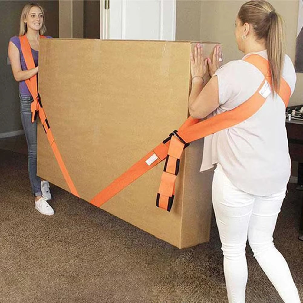 Furniture Moving Carrying Straps Labor-Saving Furniture Moving Shoulder Back Straps Lift Heavy Furniture Transport Belt Ropes