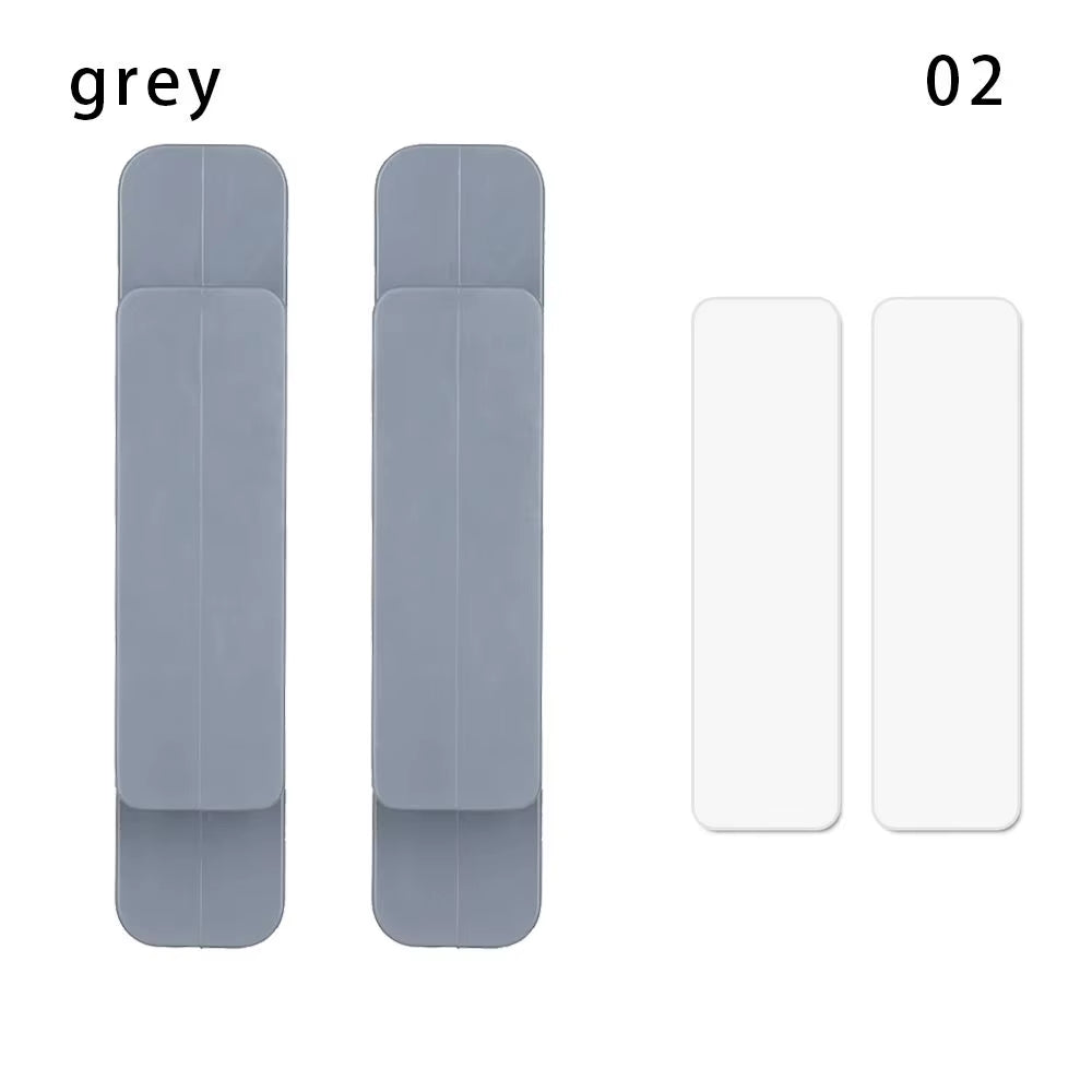 Self-Adhesive Wardrobe Pulls Handle Modern Minimalist Paste Door Handles Window Cabinet Drawer Knob Furniture Hardware