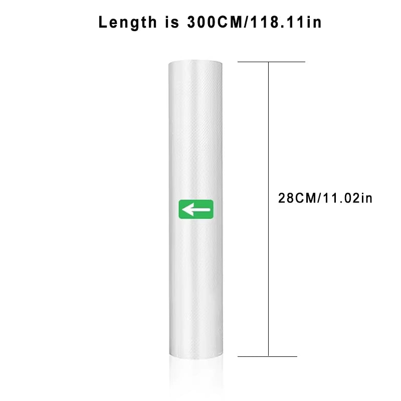 Sous Vide Roll Bags for Vacuum Packing Machine Packaging Food Storage Vacuum Bags for Vacuum Sealer Length Is 300CM
