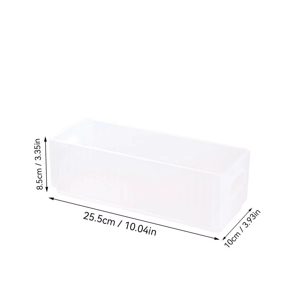 Foldable Cabinet Storage Organization Pull-Out Plastic Storage Box with Handle Large Capacity Storage Case Kitchen Organizer 