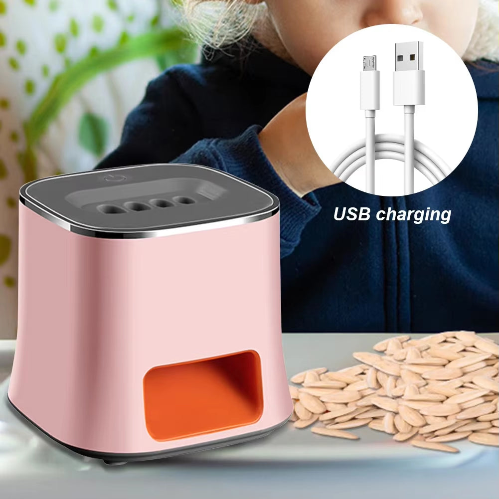 Electric Melon Seed Machine Child Assist Kitchen Tools Shelling Machine Lazy Tool Peeling Melon Artifact Sunflower Seeds Peeler