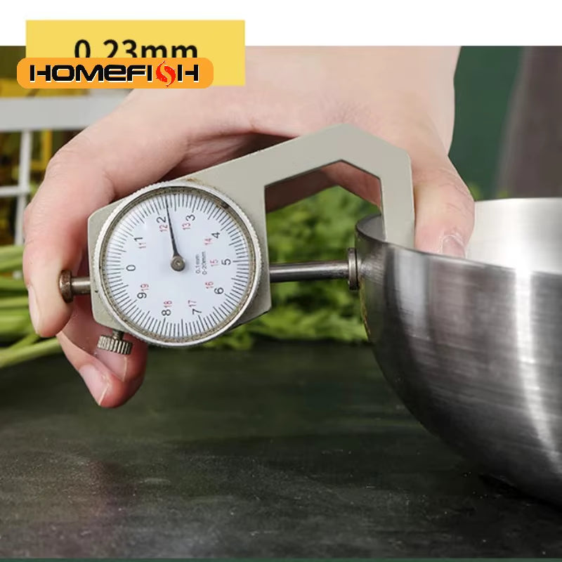 PDG1 304 Stainless Steel Non Stick Pan for Frying Steak Uncoated Kitchen Cookware Suitable for Gas Stoves and Induction Cookers