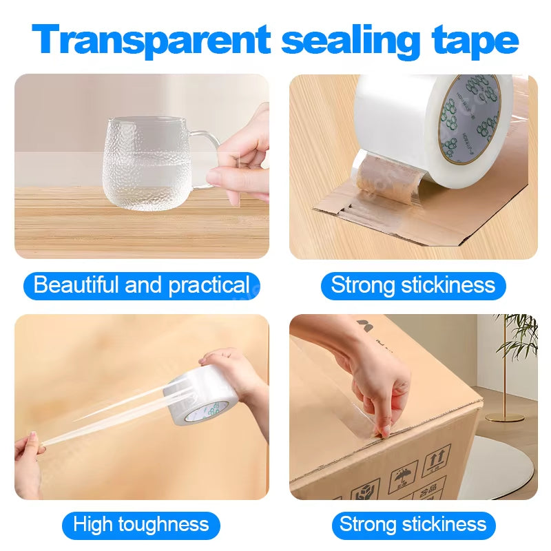 Packing Tape,Clear Packaging Tape ,Shipping Tape for Moving Boxes, Shipping, Office Moving Boxes