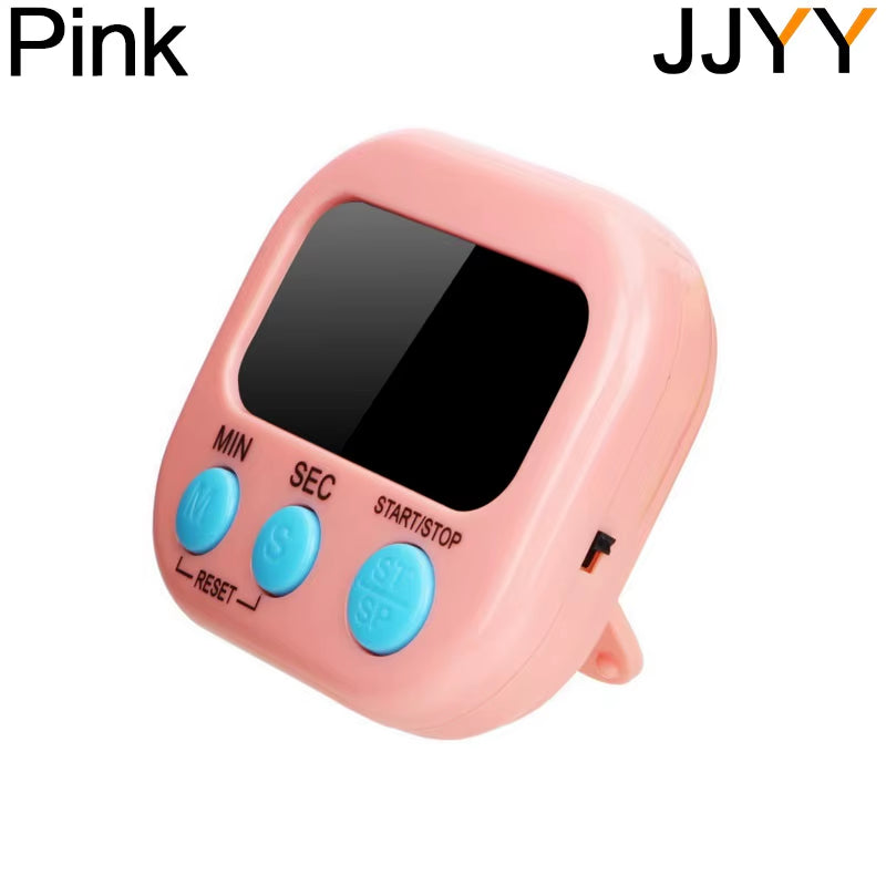 LCD Digital Kitchen Timer Magnetic Cooking Large Count down up Clear Loud Alarm Home Kitchen Accessories
