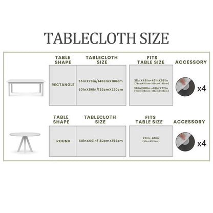 Gnizama Autumn Decoration Fall Thanksgiving Rectangular round Tablecloth, Squirrel Pumpkin Maple Leaf Pattern Design,