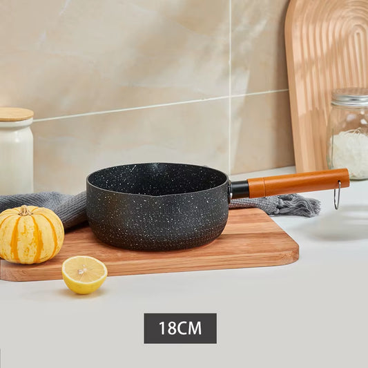 Multifunctional Snow Pot Non-Stick Pan Kitchen Utensils Stainless Steel Milk Pot Kitchen Practical Cookware Saucepan