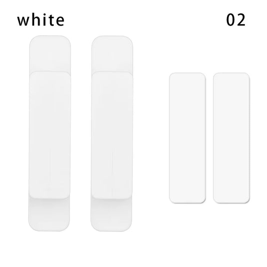 Self-Adhesive Wardrobe Pulls Handle Modern Minimalist Paste Door Handles Window Cabinet Drawer Knob Furniture Hardware