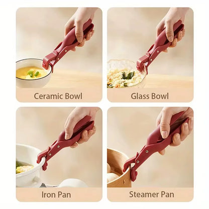 2-Pack Heat-Resistant Grippers - Thanksgiving Roast Pan Handlers & Holiday Oven Safety Mitts