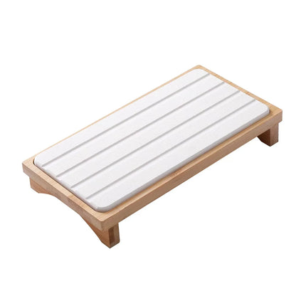 Drying Neat Instant Dry Sink Caddy Organizers Kitchen Sponge Soap Holder Dispenser, Countertop Fast Drying Counter Tray Rack