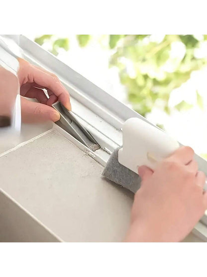 1Pcs Universal Door and Window Track Cleaning Brush - Easy to Clean Frames and Small Gaps, Cleaning Tools, Cleaning Supplies, Commercial Cleaning Supplies