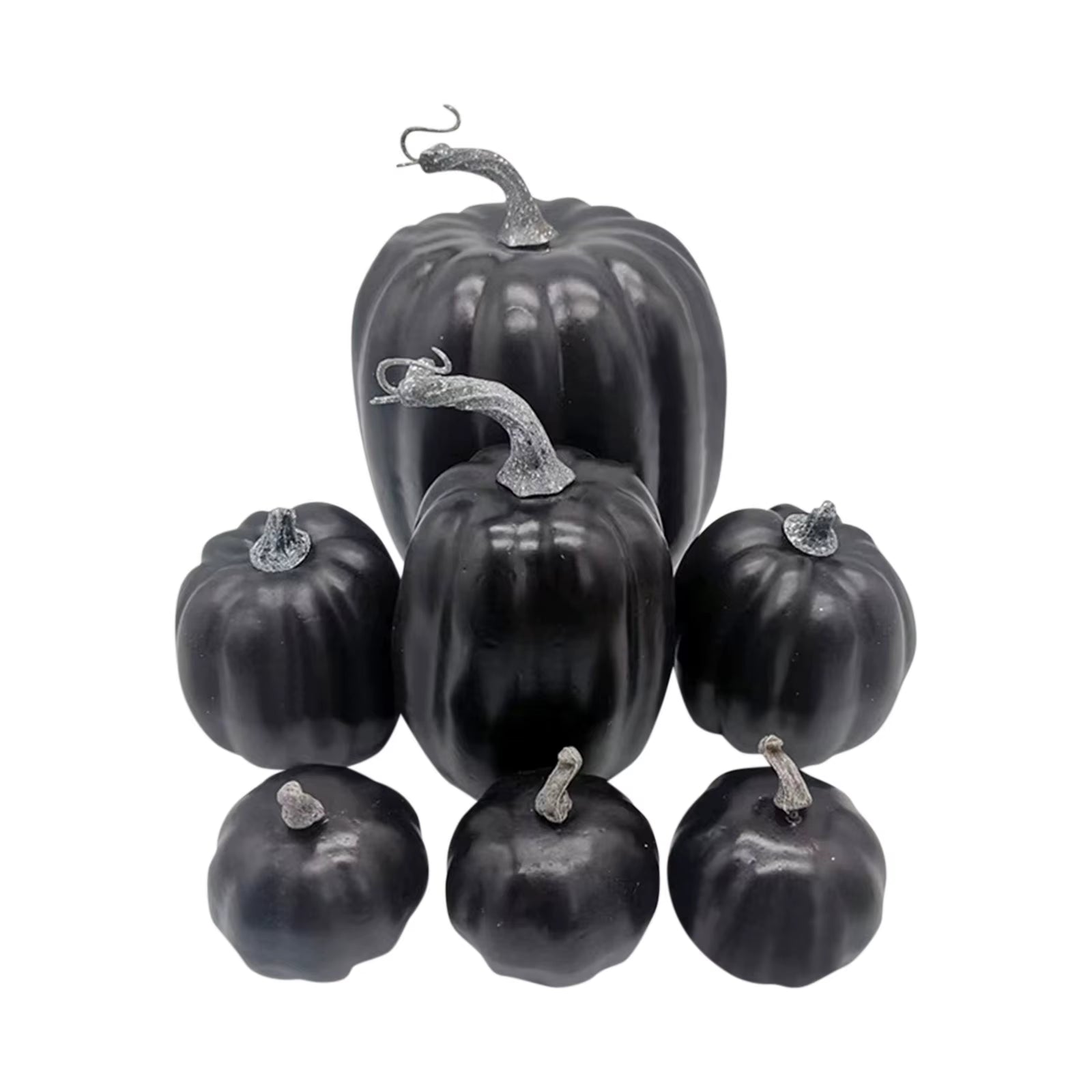 Artificial Pumpkins Assorted Fake Simulation Pumpkin for Halloween Thanksgiving Party Home Decoration DIY Halloween Props