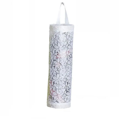 Wall Mounted Sundries Storage Bag Trash Hanging Storage Organization Accessories Garbage Bags Dispenser Vegetable Holder