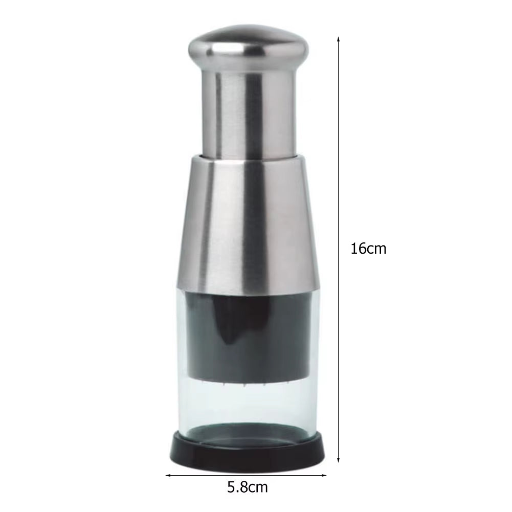 Stainless Steel Manual Hand Chopper Onion Garlic Chopper Kitchen Tools Vegetable Cooking Crusher Home Kitchen Accessories