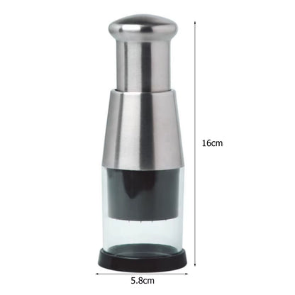 Stainless Steel Manual Hand Chopper Onion Garlic Chopper Kitchen Tools Vegetable Cooking Crusher Home Kitchen Accessories