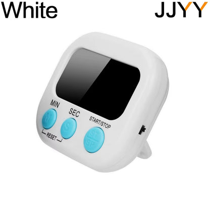 LCD Digital Kitchen Timer Magnetic Cooking Large Count down up Clear Loud Alarm  Home Kitchen Accessories