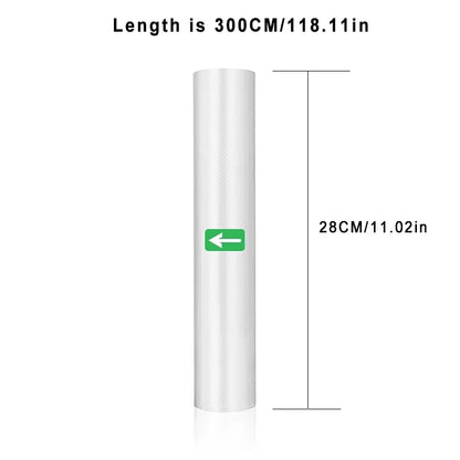 Sous Vide Roll Bags for Vacuum Packing Machine Packaging Food Storage Vacuum Bags for Vacuum Sealer Length Is 300CM